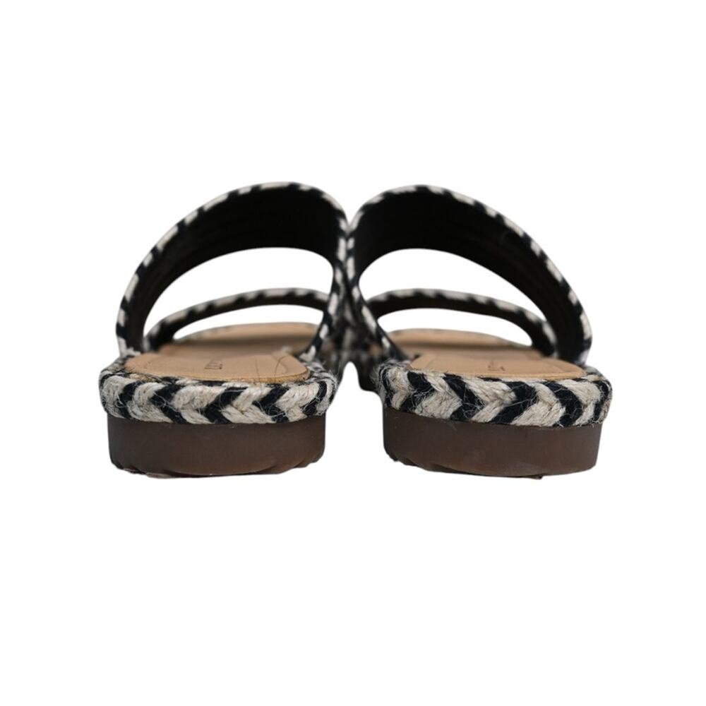 Lucky Brand Womens 6.5 Decime Two Band Jute Slide Sandal - Picture 7 of 11